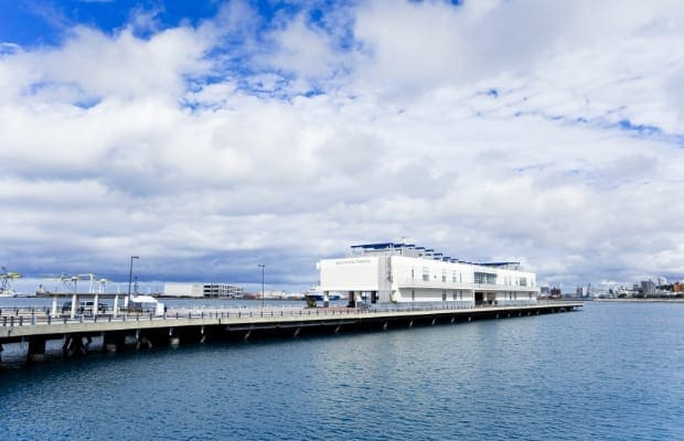 Naha Port 空撮