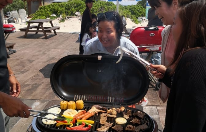 ナガンヌBBQ（11:30～13:00 90分間）